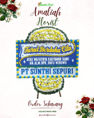 Papan Bunga Duka di Sulaa